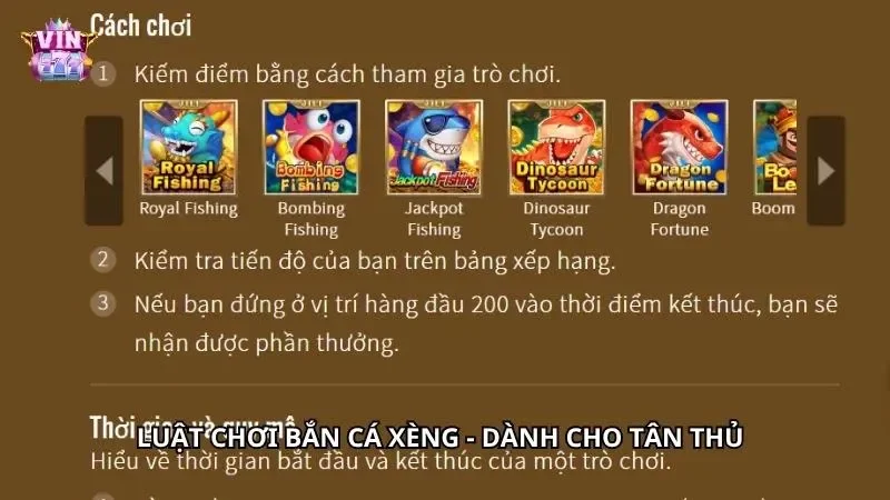 Luật chơi Bắn Cá Xèng cho anh em mới tham gia lần đầu cần phải biết