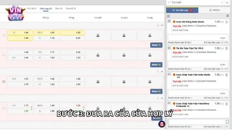 Cận cảnh trận đấu