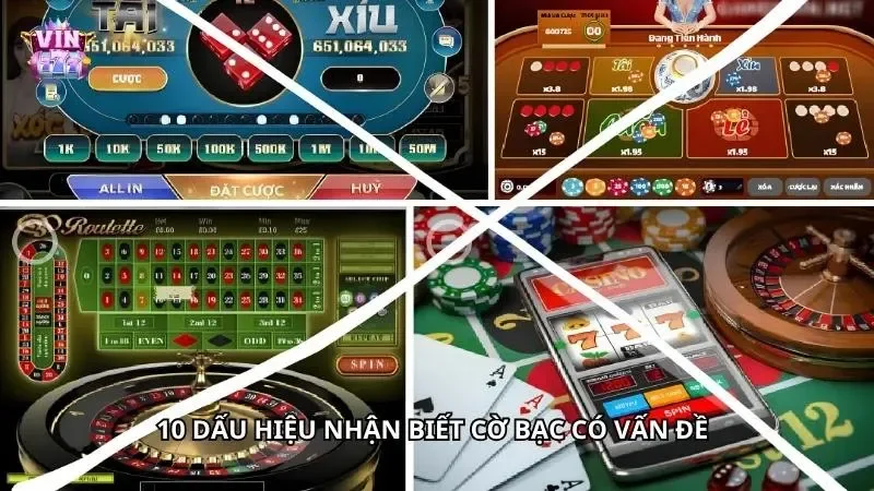 Các dấu hiệu cơ bản của người nghiện cờ bạc
