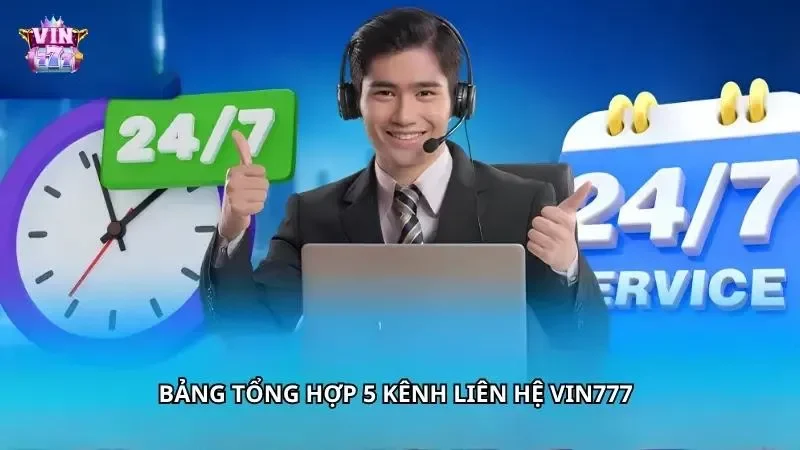 Danh sách kênh hỗ trợ được hiển thị rõ ràng trên cùng giao diện