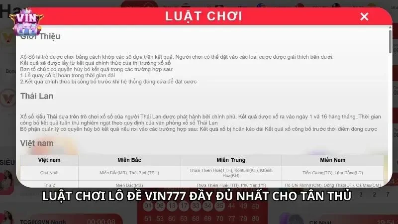 Hướng dẫn tham gia lô đề đầy đủ tại nhà cái