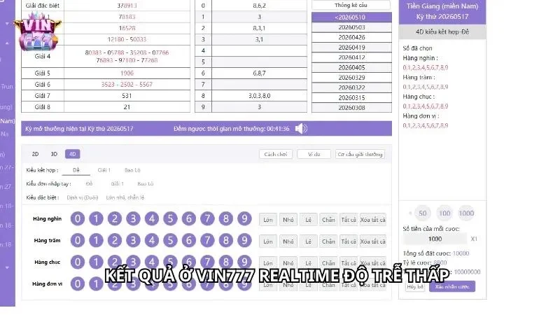 Nhà cái cập nhật kết quả song song với nhà đài